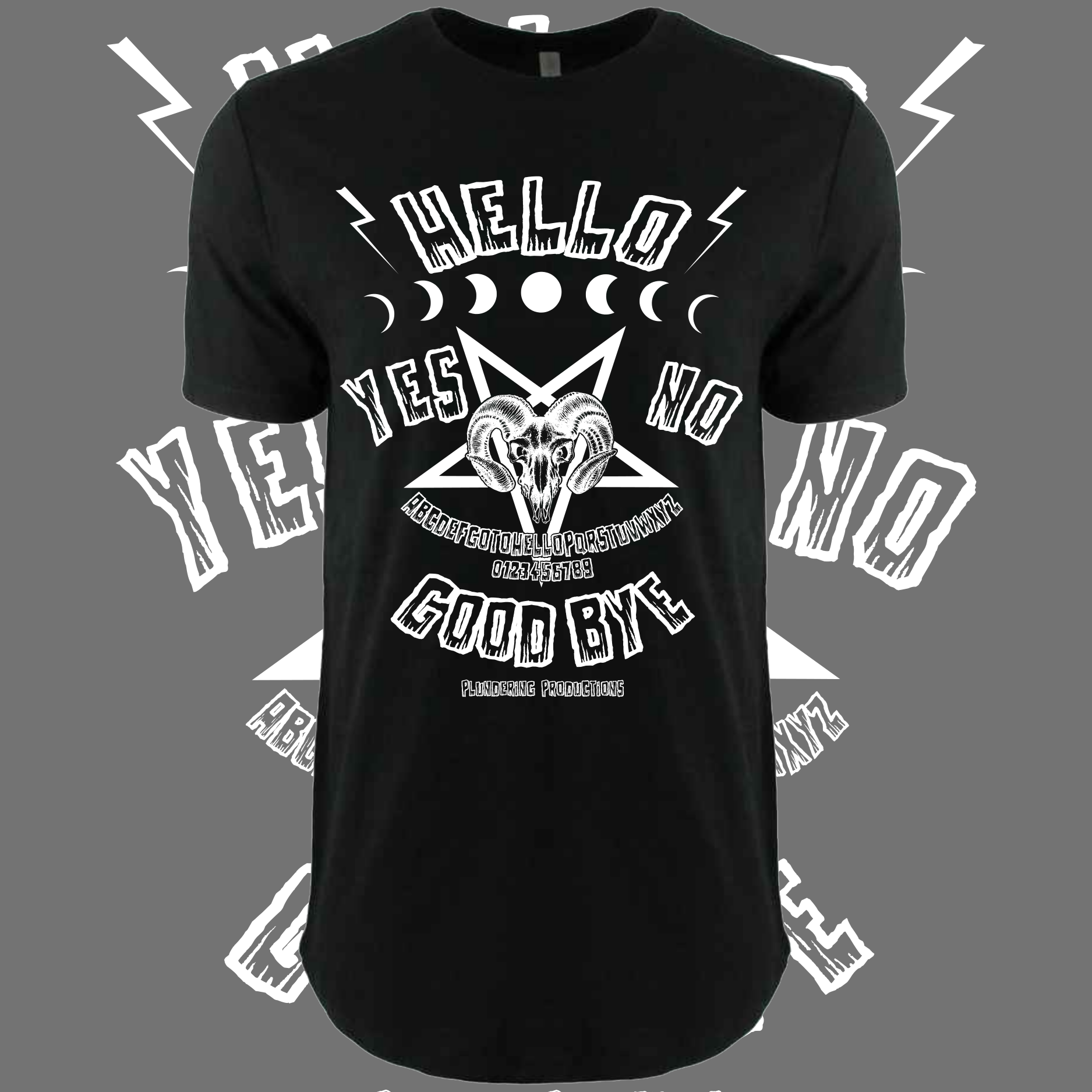 Alternative Nu Goth Clothing Women, Men Goth Aesthetic 666 Skull T-shirt -   Canada