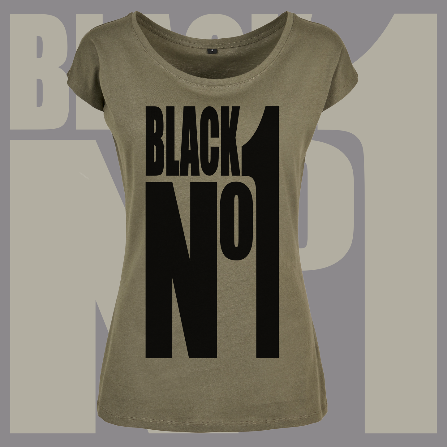 Black No1 T-shirt
