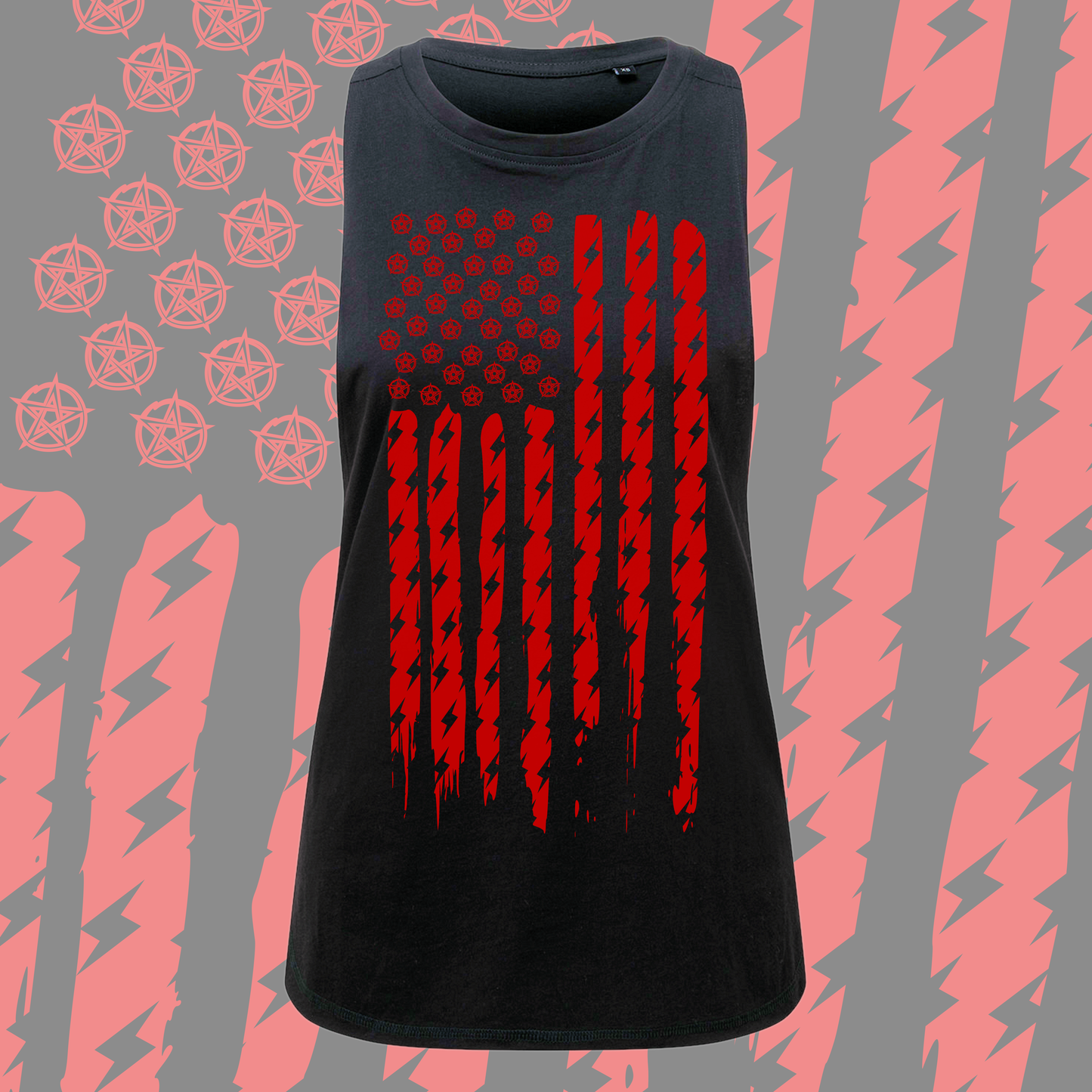 Demon Flag Racerback Vest