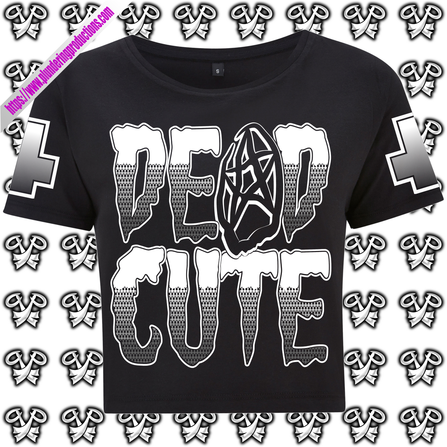 DEAD CUTE Cropped T-Shirt