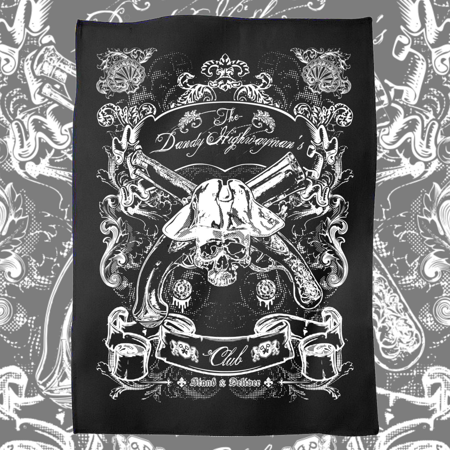 The Dandy Highwayman's Club Tea Towel