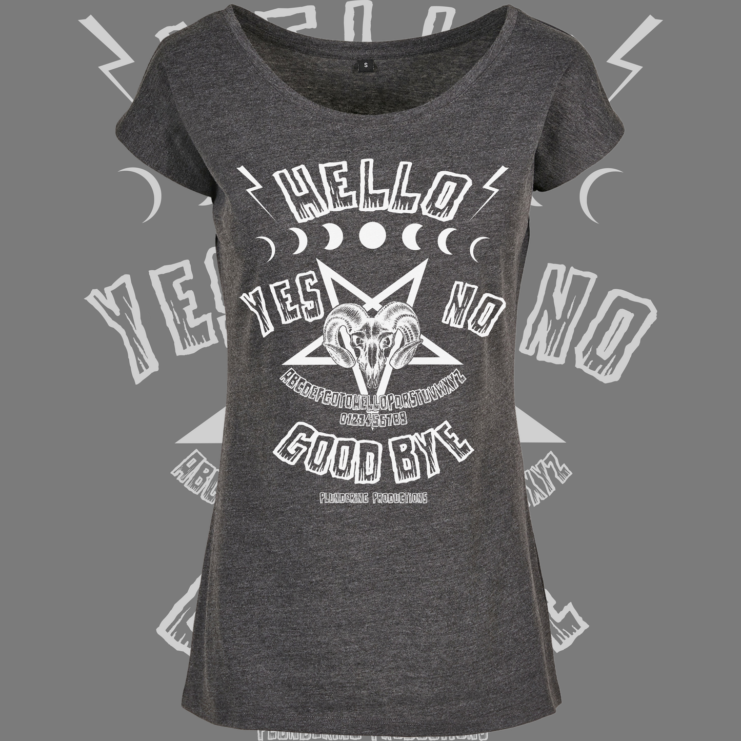 Women's T-shirt in grey 9 sizes