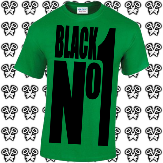 Black No1 T-shirt Reduced Price