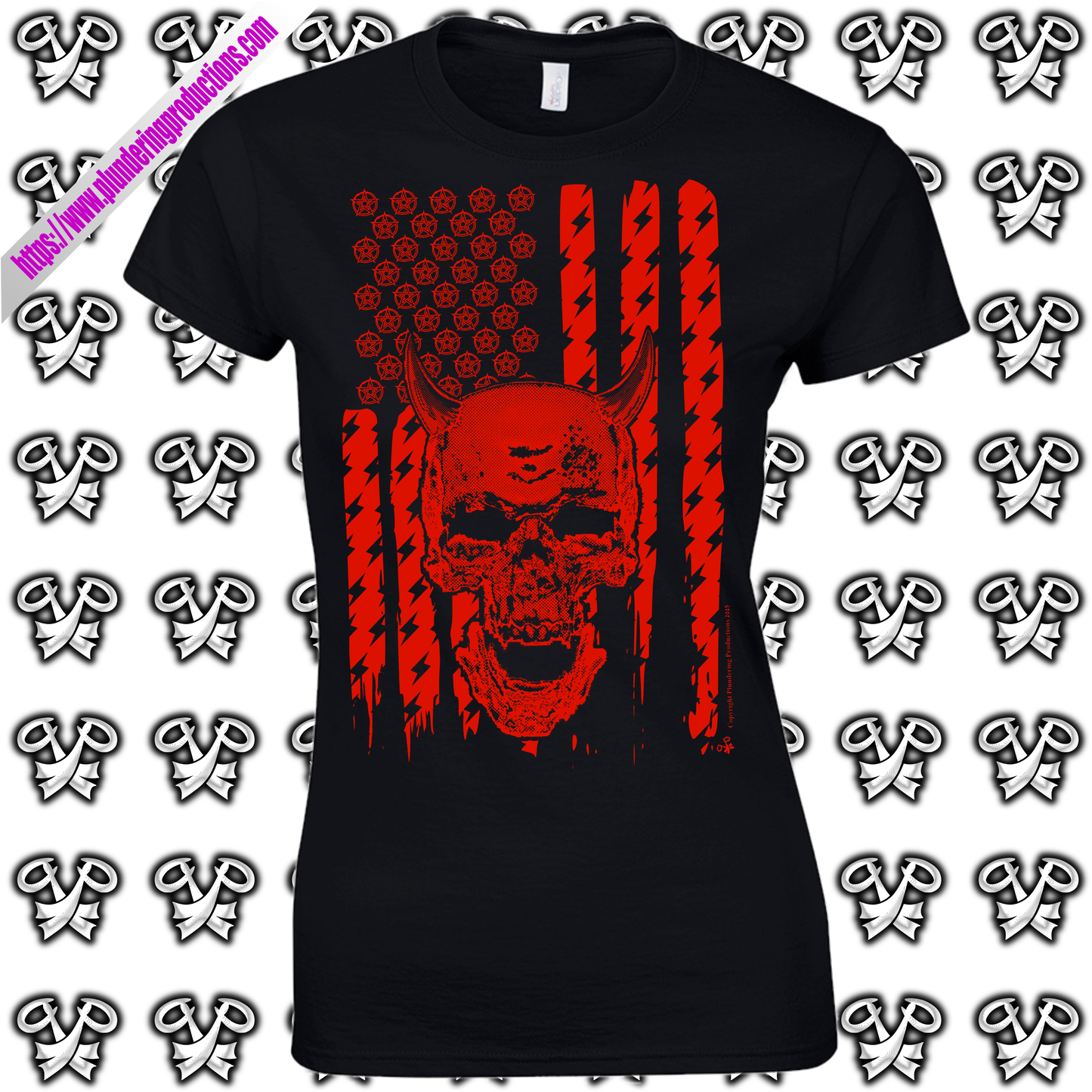 Demon Flag T-Shirt Reduced Price