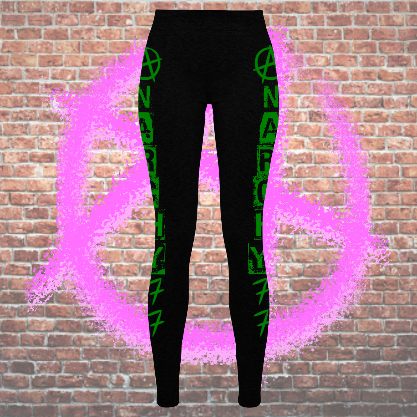 Anarchy 77 Leggings green
