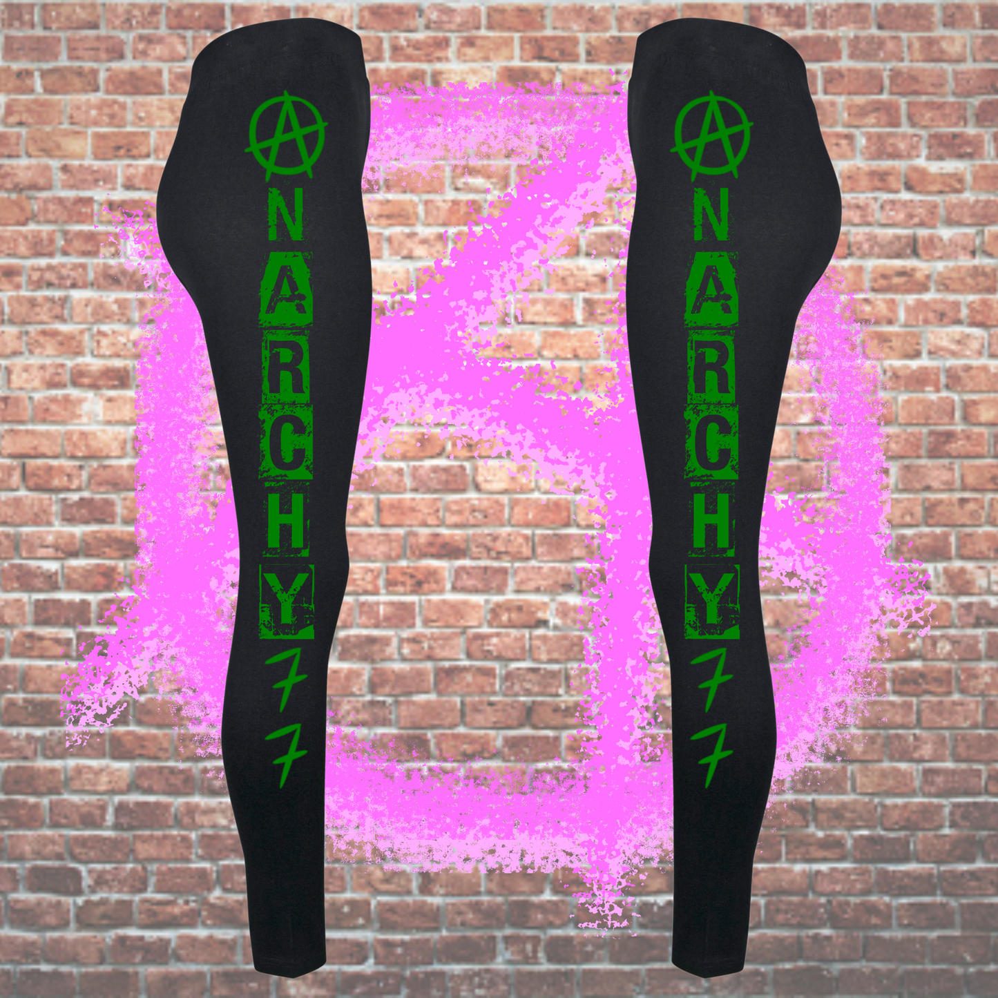 Anarchy 77 Leggings green