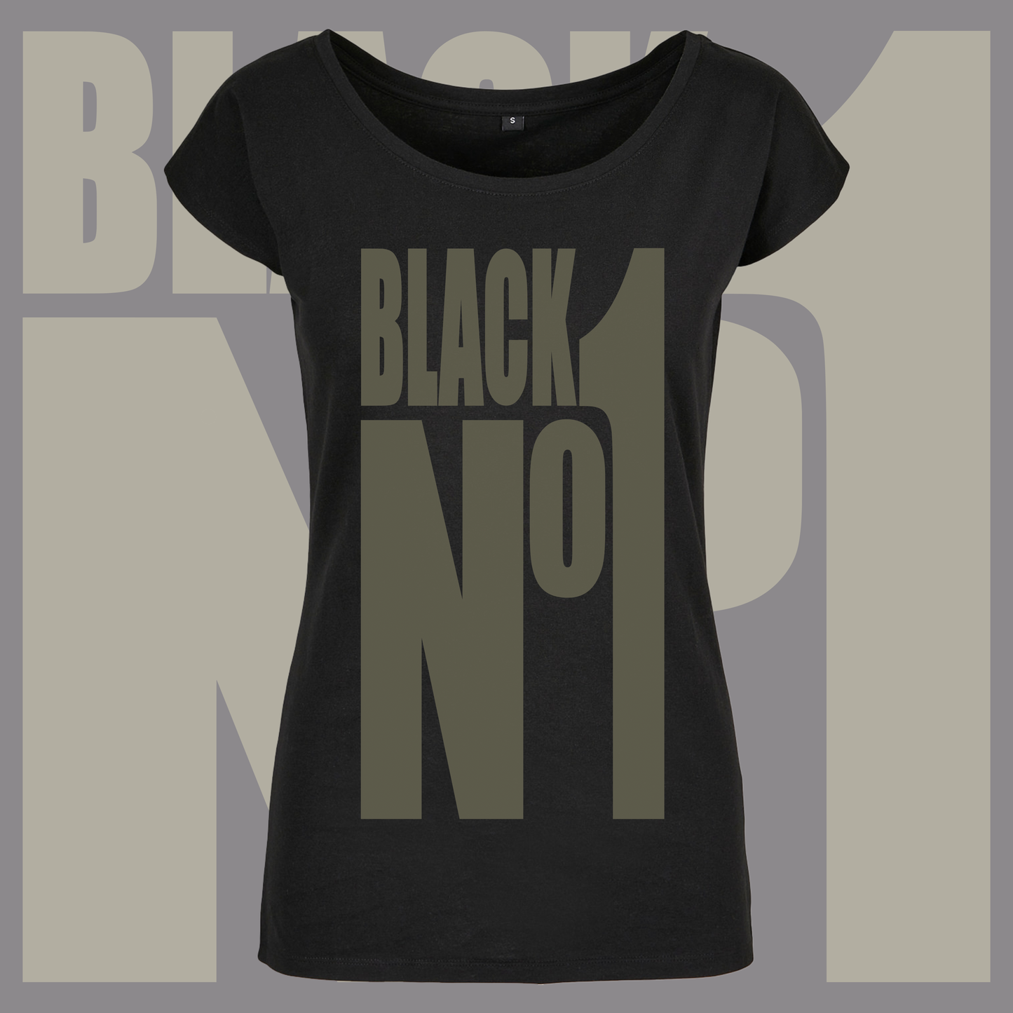 Black No1 T-shirt