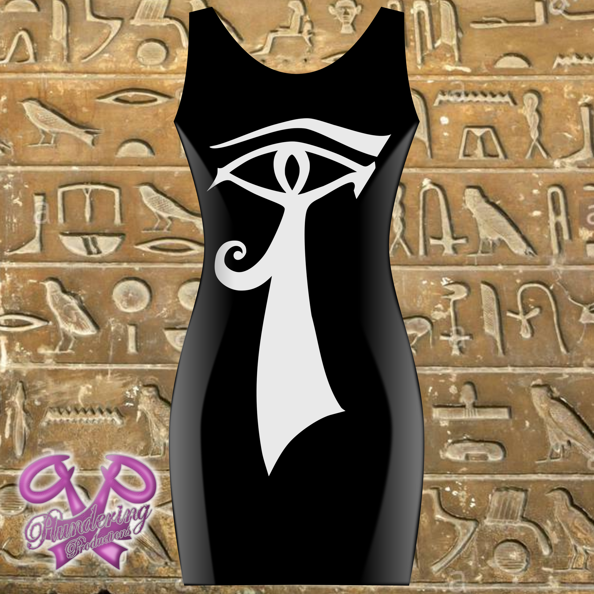 Women's Eye Of Horus Vest Dress