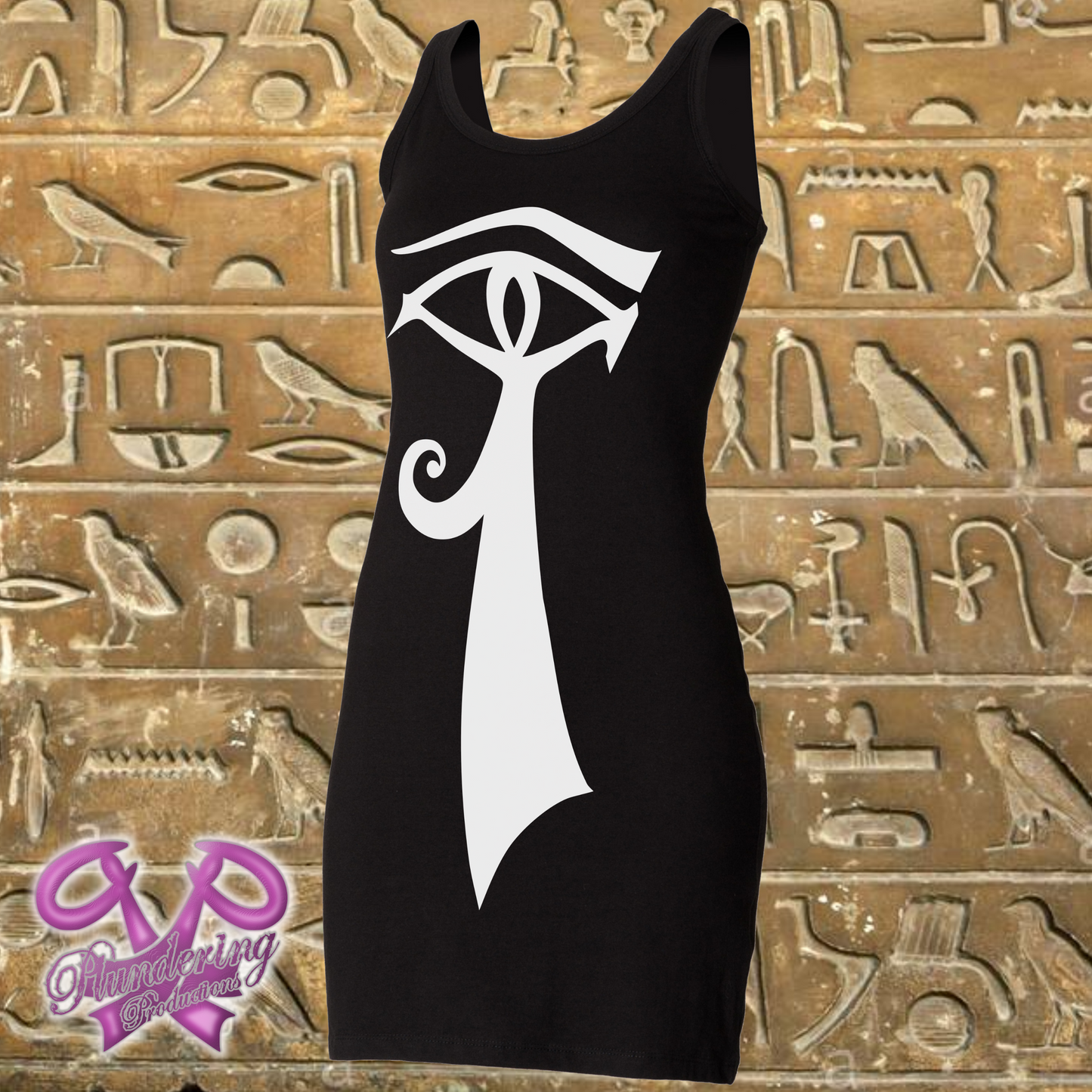 Women's Eye Of Horus Vest Dress