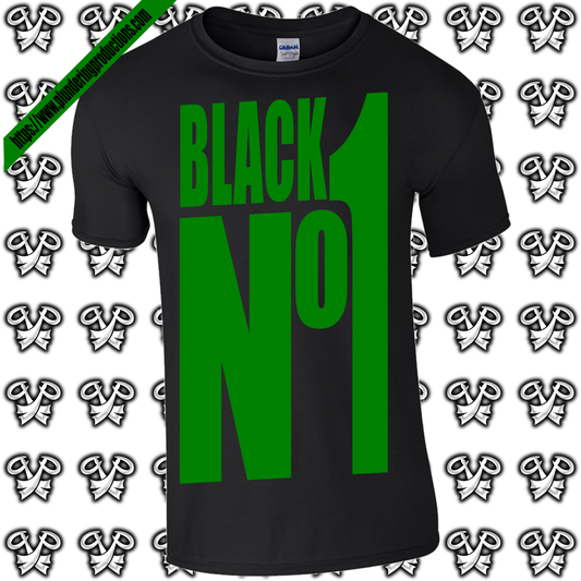 Black No1 T-shirt Reduced Price