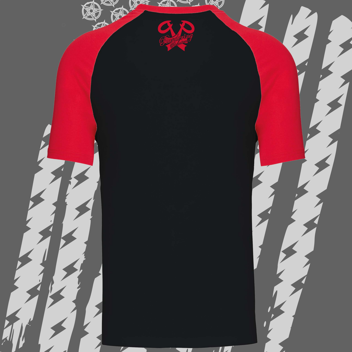 Demon Flag Raglan T-shirt