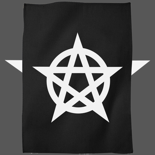 Pentagram Tea Towel
