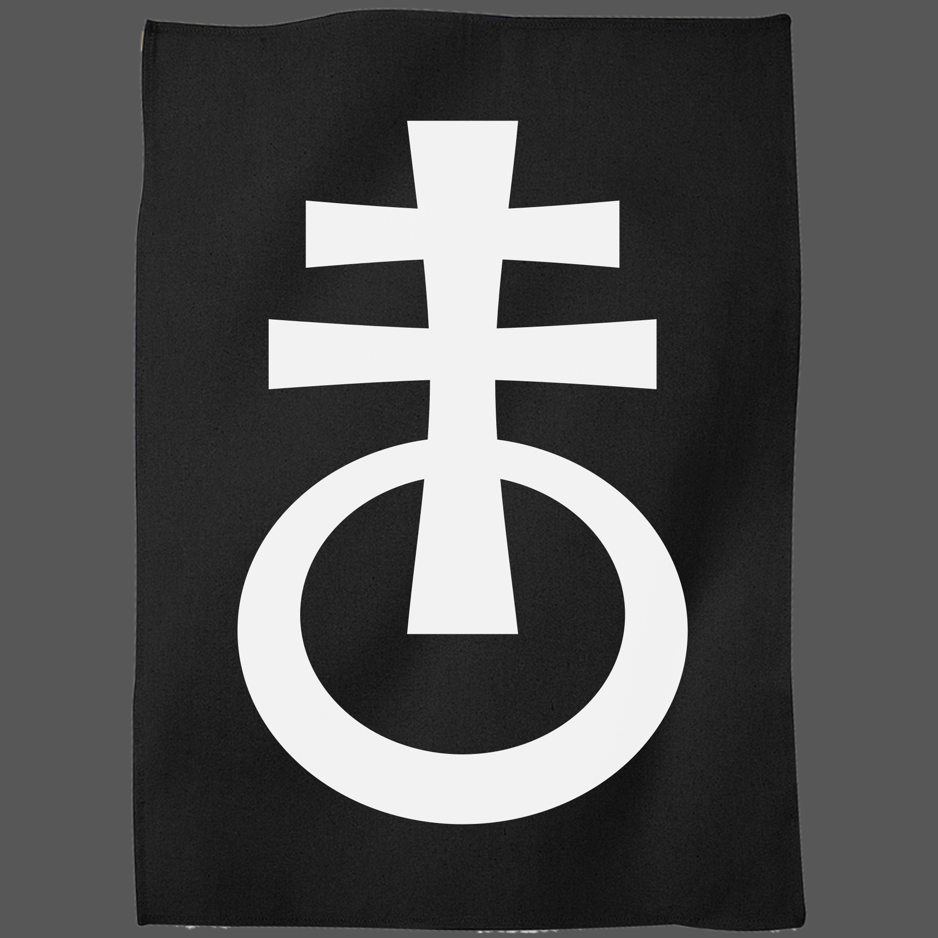 Powder Symbol Tea Towel