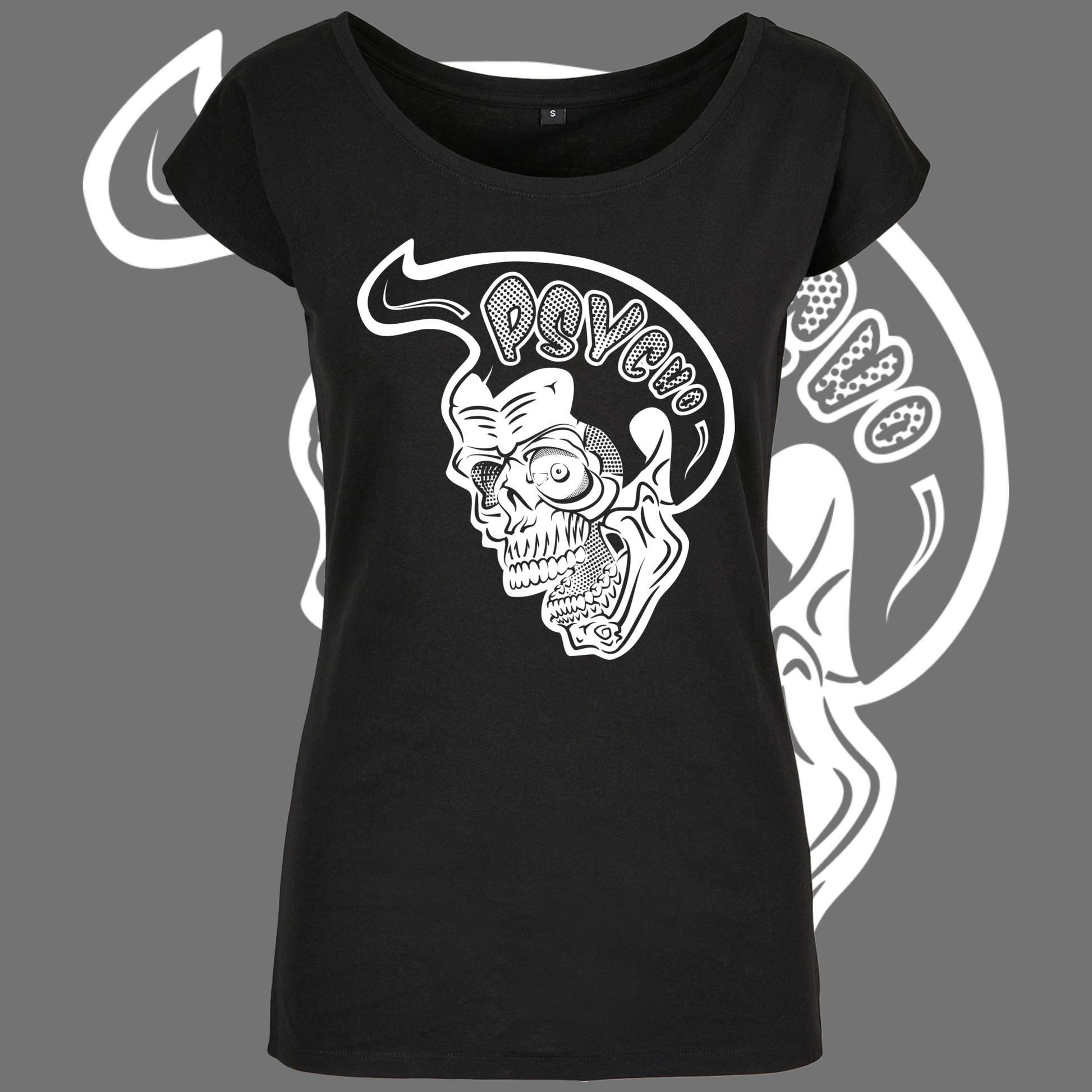 Women's Psycho Skull T-shirt