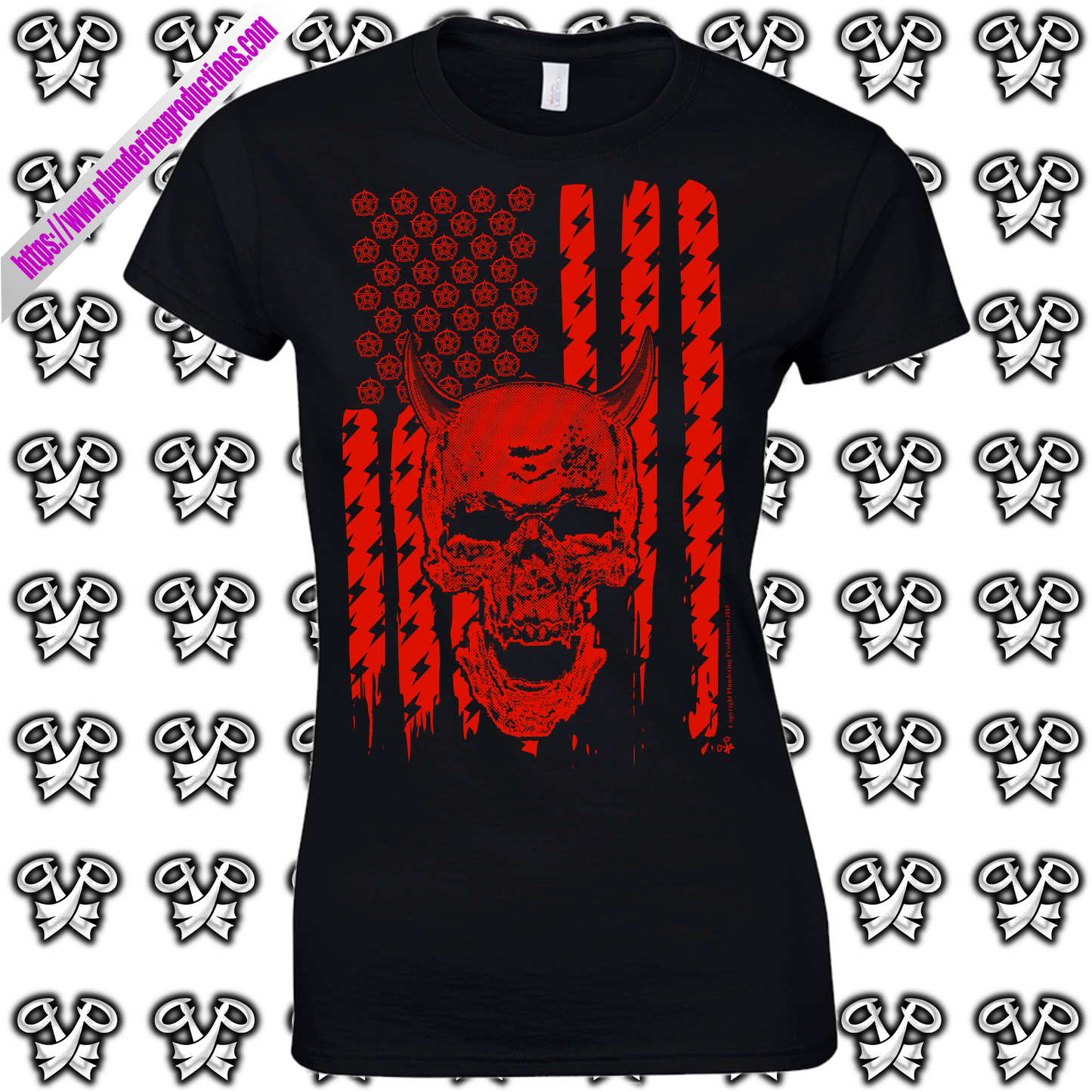 Demon Flag  T-Shirt Reduced Price