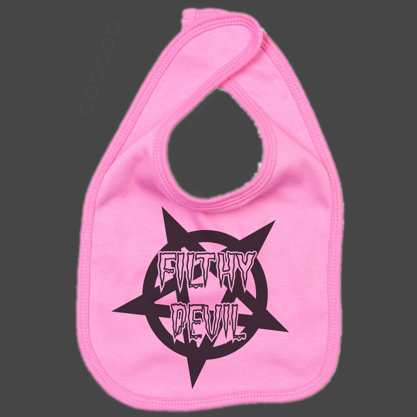 Filthy Devil Baby Bib