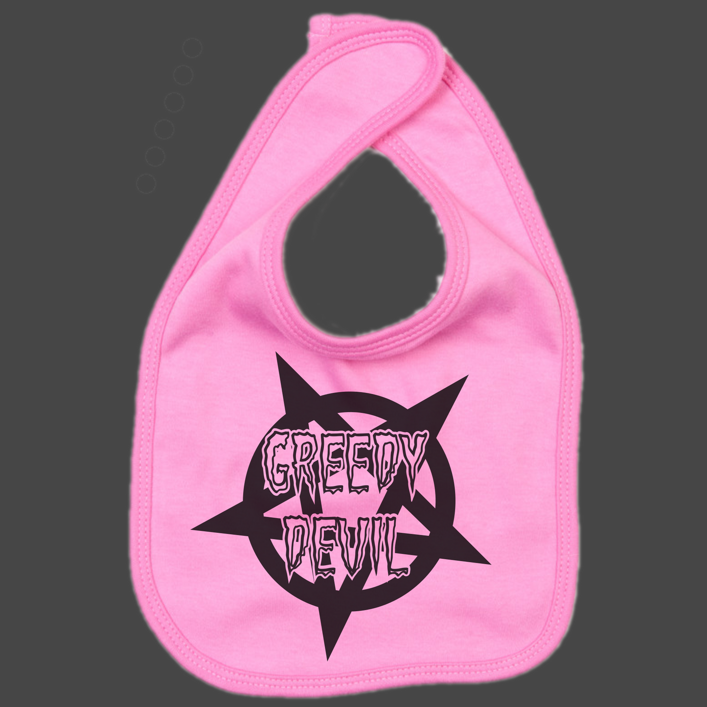 Greedy Devil Baby Bib