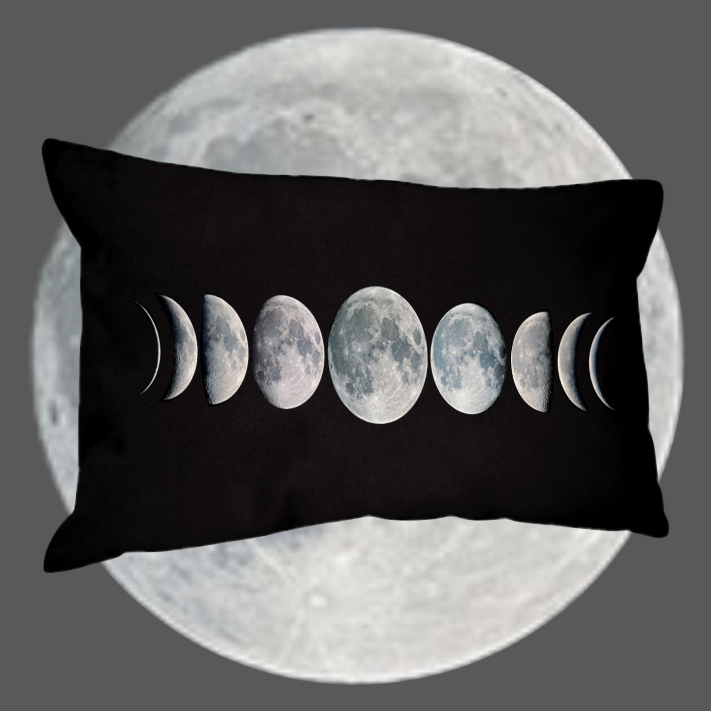 Moon Phases Cushion Cover