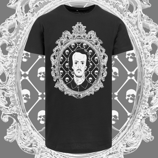 men's Edgar Allan Poe Long Body T-shirt