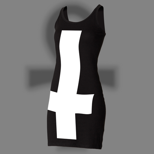 Women's Inverted Cross Vest Dress