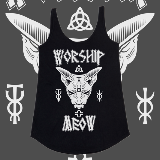 Women's Worship Meow Vest